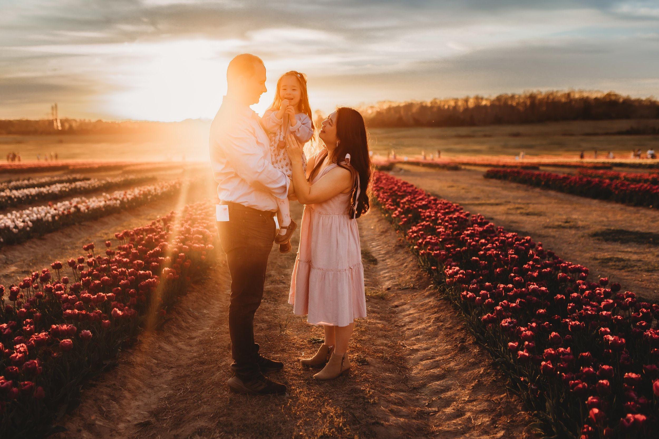 A Golden Hour at Burnside Farms: Where Joy Blooms 