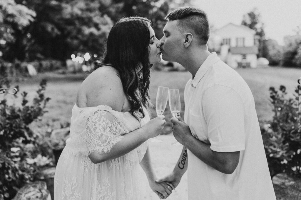 Greenhouse wedding, elopement, Loudoun County elopement